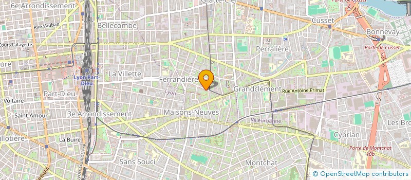 localisation de l'entreprise YELOUK LOCATION  VILLEURBANNE