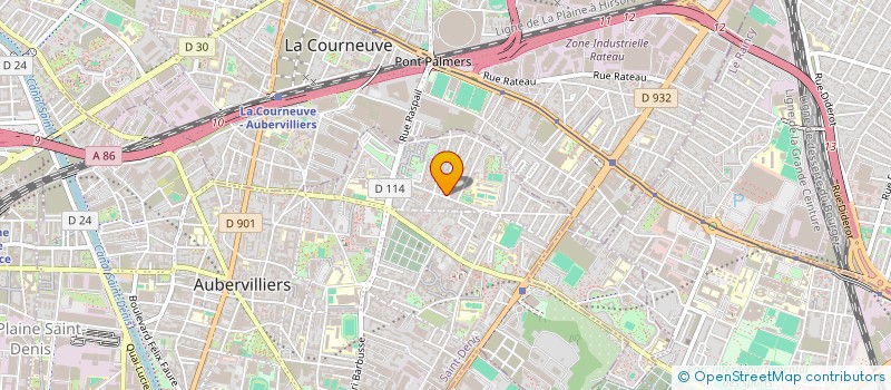 localisation de l'entreprise YELY  AUBERVILLIERS