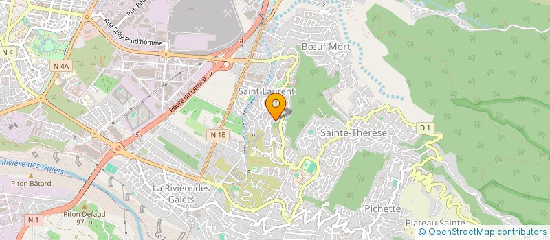 localisation de l'entreprise YEM FRAICHEUR à LA POSSESSION