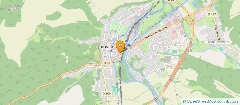 localisation de l'entreprise YEMA à JOINVILLE