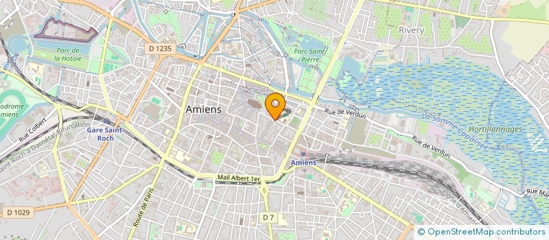 localisation de l'entreprise YEMA à AMIENS