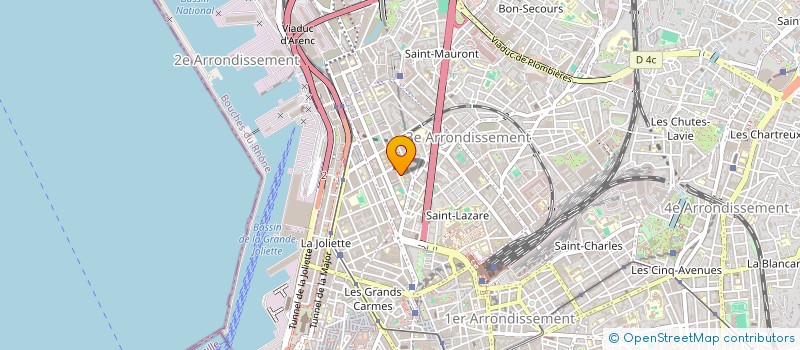 localisation de l'entreprise YEMA-LA MAISON DES EPICES à MARSEILLE