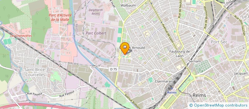 localisation de l'entreprise YEMALIN  REIMS