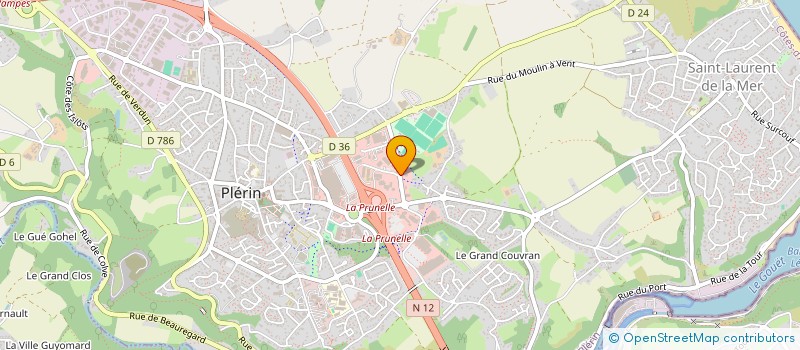 localisation de l'entreprise YEMANJA  PLERIN