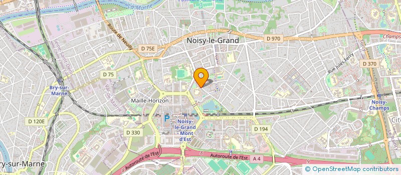 localisation de l'entreprise YEMAYA  NOISY-LE-GRAND