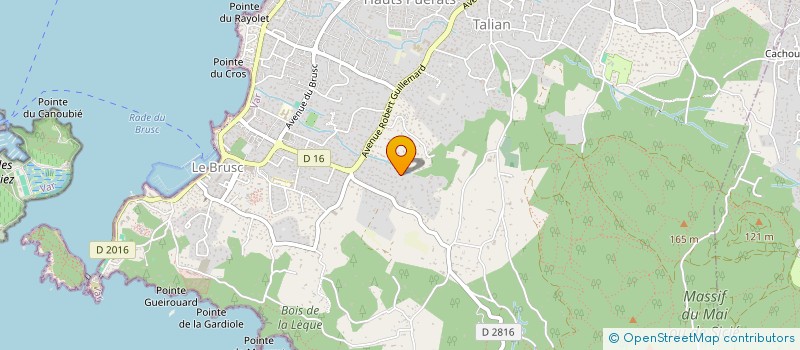 localisation de l'entreprise YEMAYA  SIX-FOURS-LES-PLAGES