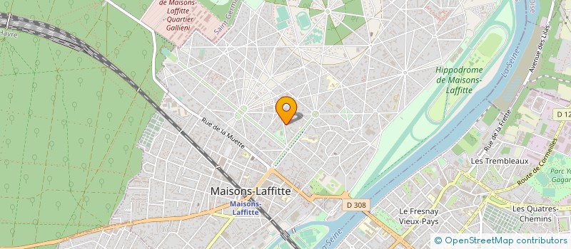 localisation de l'entreprise YEMAYA YACHTING  MAISONS-LAFFITTE