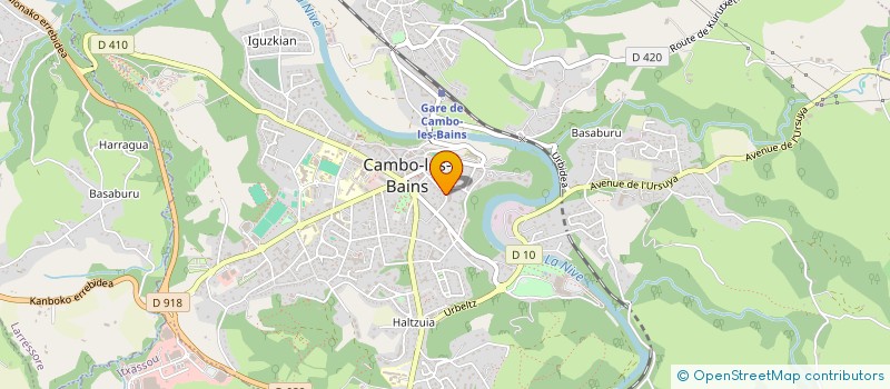 localisation de l'entreprise YEMENIS CONSULTING  CAMBO-LES-BAINS