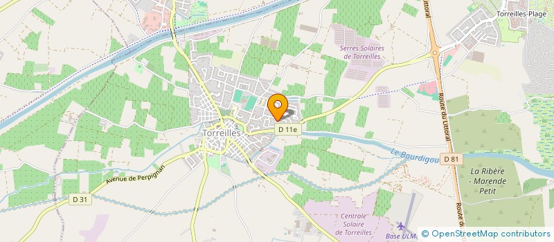 localisation de l'entreprise YEMMA à TORREILLES