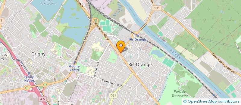 localisation de l'entreprise YEMMA  RIS-ORANGIS