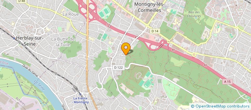 localisation de l'entreprise YEMMA  MONTIGNY-LES-CORMEILLES