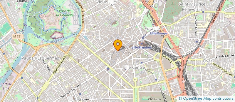 localisation de l'entreprise YEMMA FRIPERIE à LILLE