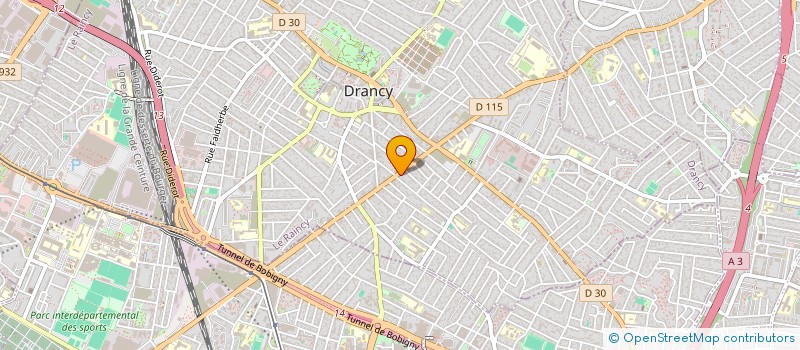 localisation de l'entreprise YEMS à DRANCY