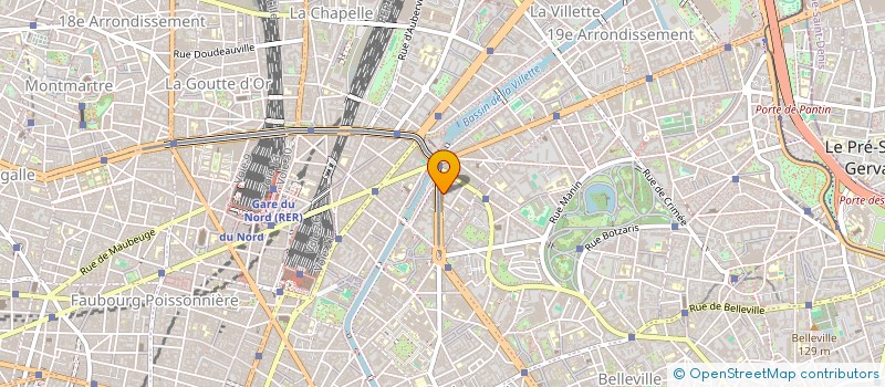 localisation de l'entreprise YEN  PARIS