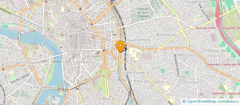 localisation de l'entreprise YEN à TOULOUSE