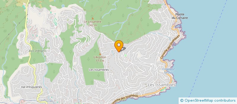 localisation de l'entreprise YEN CO  ROQUEBRUNE-SUR-ARGENS