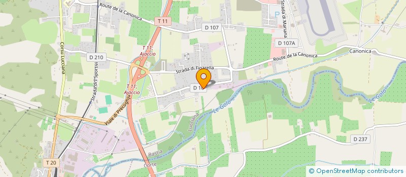 localisation de l'entreprise YENA à LUCCIANA