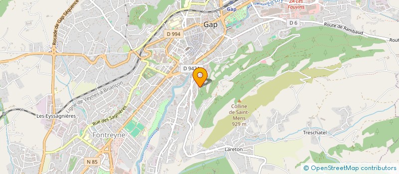 localisation de l'entreprise YENBUI.FR  DEVOLUY