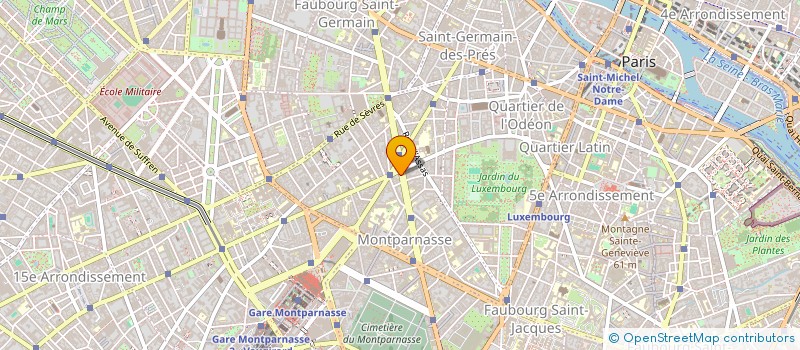 localisation de l'entreprise YENEL à PARIS