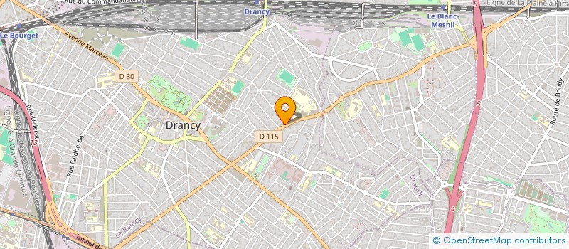 localisation de l'entreprise YENEN  DRANCY