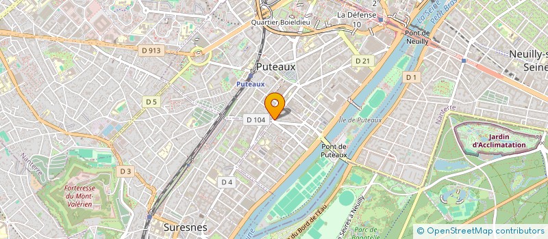 localisation de l'entreprise YENGUI  PUTEAUX