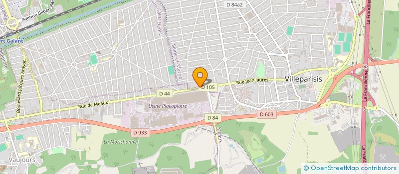 localisation de l'entreprise YENI à VILLEPARISIS