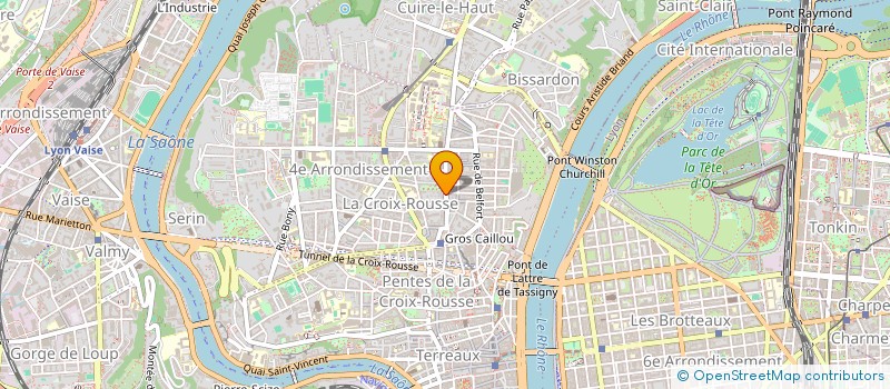 localisation de l'entreprise YENIL à LYON