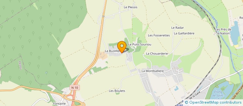 localisation de l'entreprise YENJY à FRETEVAL