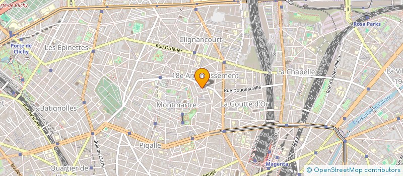 localisation de l'entreprise YENNENGA  PARIS