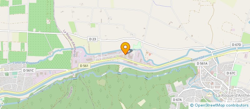 localisation de l'entreprise YENOOA  LA ROQUE-D'ANTHERON