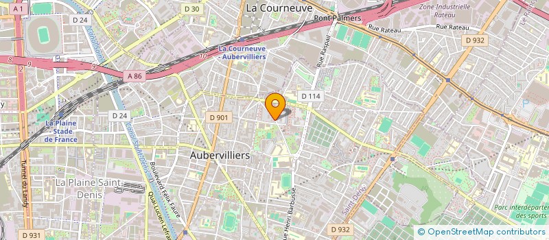 localisation de l'entreprise YENOUKA  AUBERVILLIERS