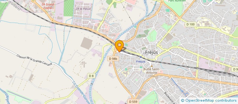 localisation de l'entreprise YENT à FREJUS