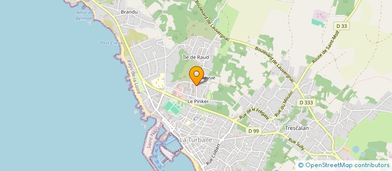 localisation de l'entreprise YENZI  LA TURBALLE