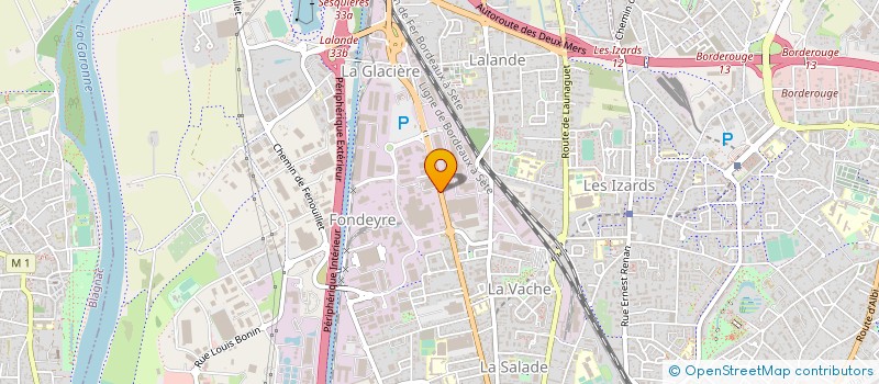 localisation de l'entreprise YEO FRAIS à TOULOUSE