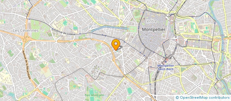 localisation de l'entreprise YEOBI à MONTPELLIER