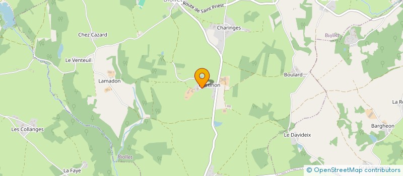 localisation de l'entreprise YEOZ  BIOLLET