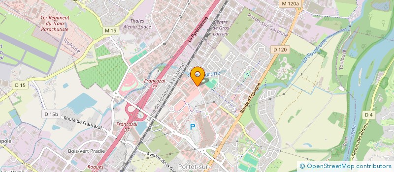 localisation de l'entreprise YEP RECRUTEMENT  PORTET-SUR-GARONNE