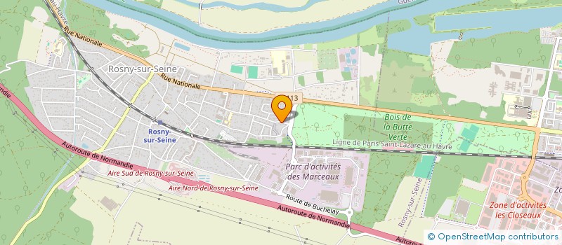 localisation de l'entreprise YEP TECK  ROSNY-SUR-SEINE