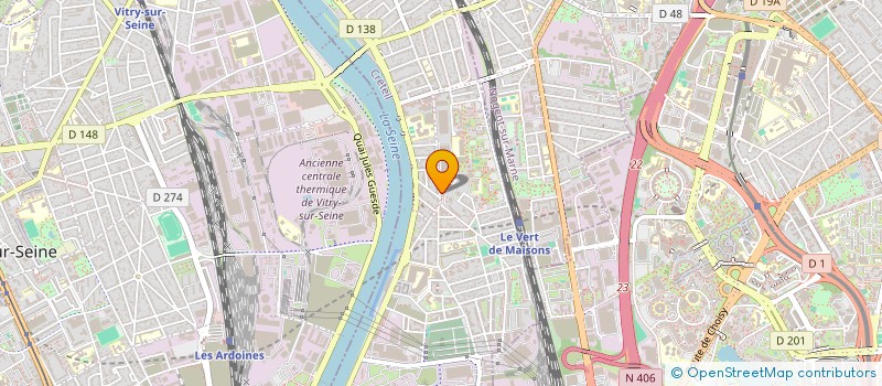 localisation de l'entreprise YERESYAN à ALFORTVILLE