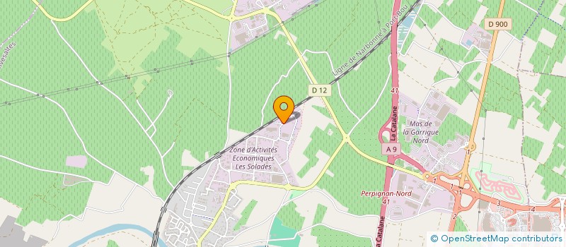 localisation de l'entreprise YEREVAN AUTO  RIVESALTES