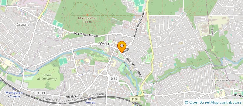 localisation de l'entreprise YERRES SPORTS MOTOCYCLES  YERRES