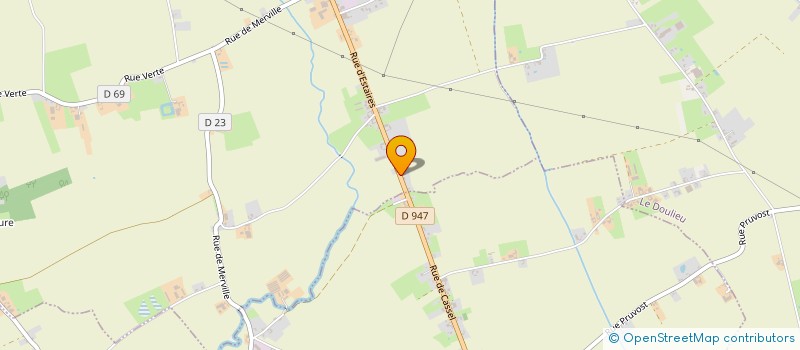 localisation de l'entreprise YERSINIA  VIEUX-BERQUIN