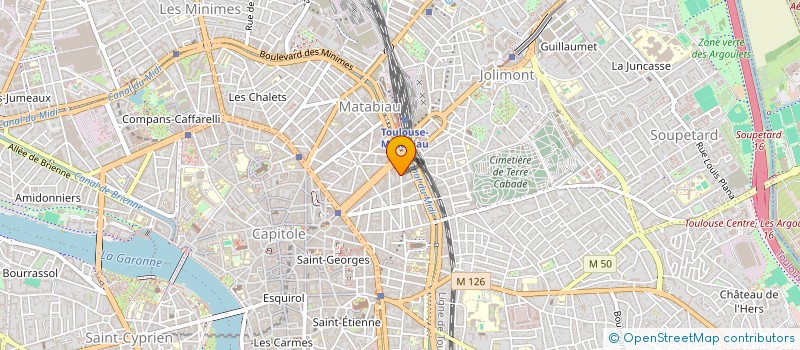 localisation de l'entreprise YES 2 à TOULOUSE
