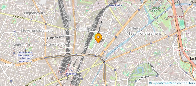 localisation de l'entreprise YES  PARIS