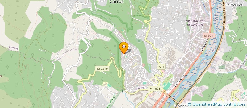 localisation de l'entreprise YES à CARROS