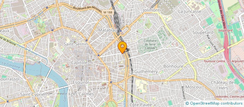 localisation de l'entreprise YES 8 à TOULOUSE