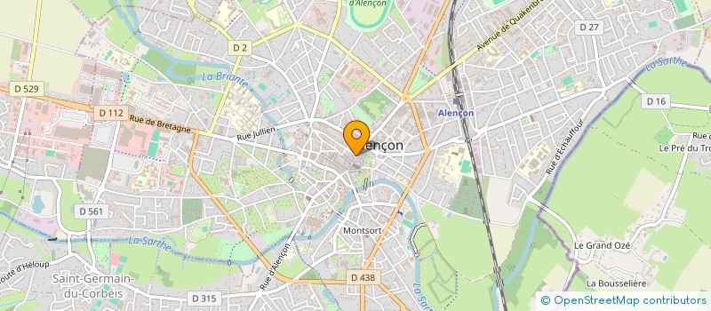 localisation de l'entreprise YES ALENCON à ALENCON