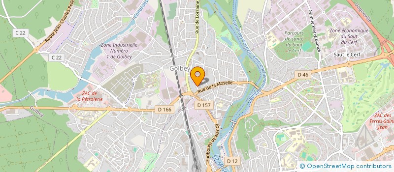 localisation de l'entreprise YES AUTO BS  GOLBEY