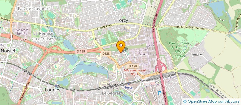 localisation de l'entreprise YES BATI  TORCY