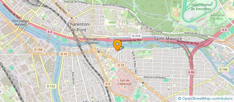 localisation de l'entreprise YES CHAUFFEUR à MAISONS-ALFORT